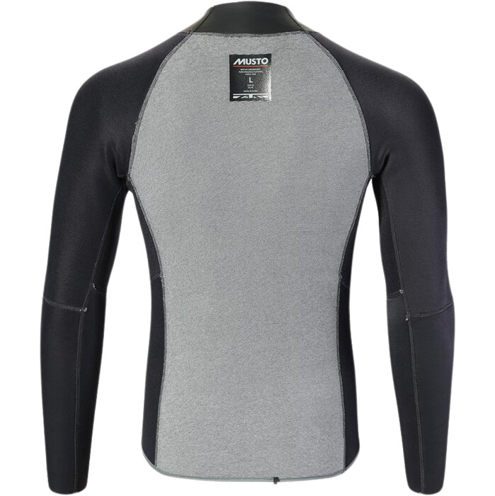 2024 Musto Mens Champ Long Sleeve 2mm Neoprene Top 82415 - Dark Grey / Marle